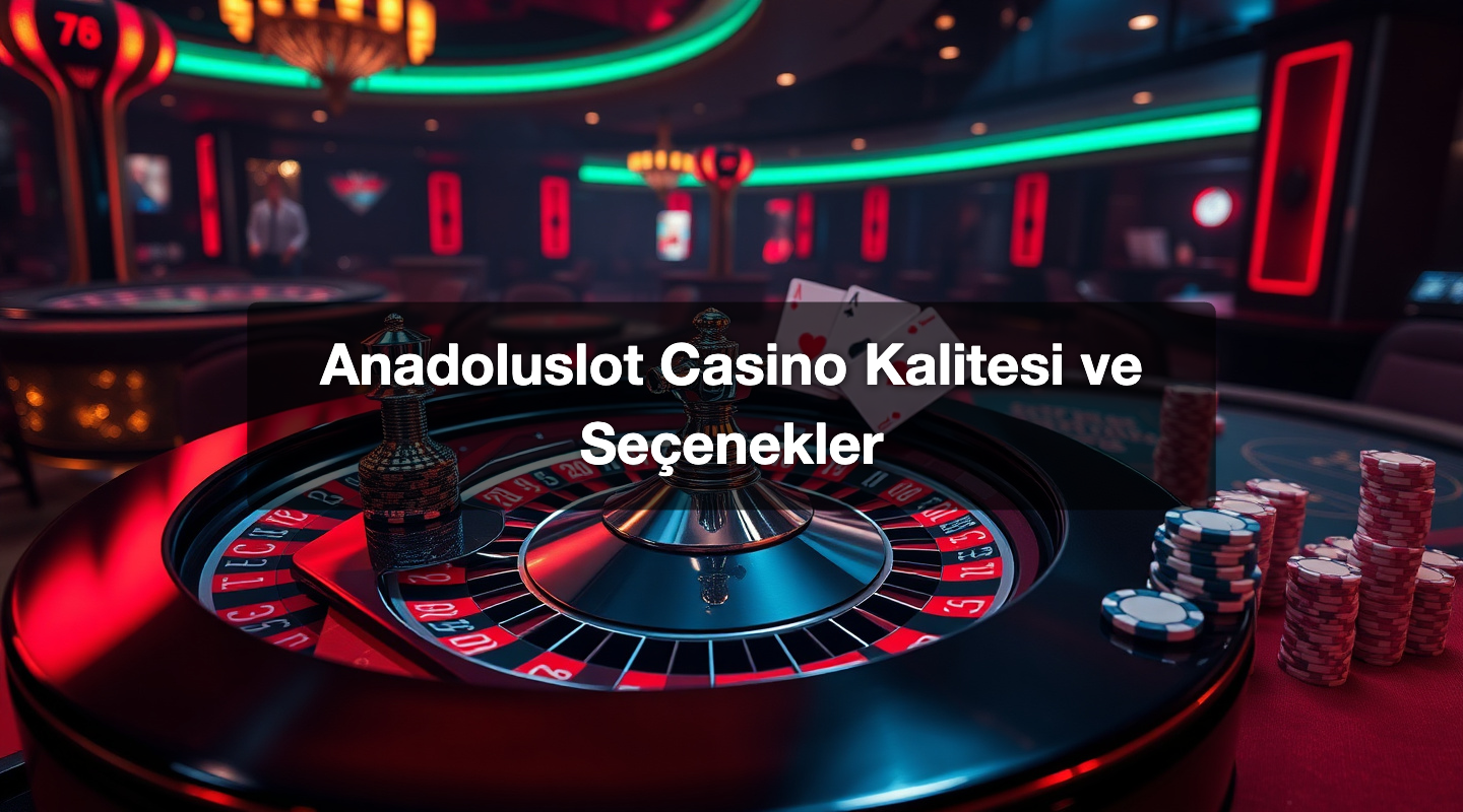 Anadoluslot Casino Kalitesi ve Seçenekler