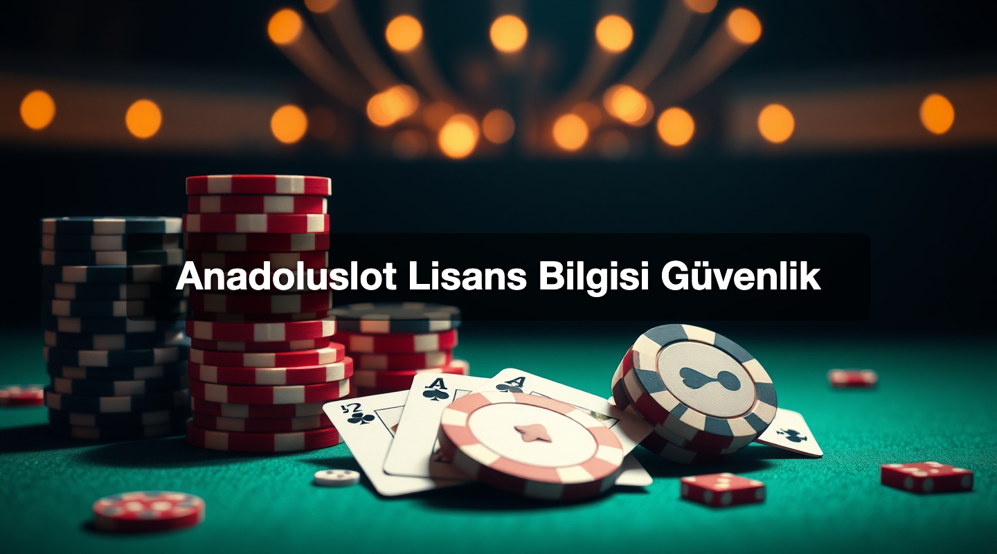 Anadoluslot Lisans Bilgisi Güvenlik