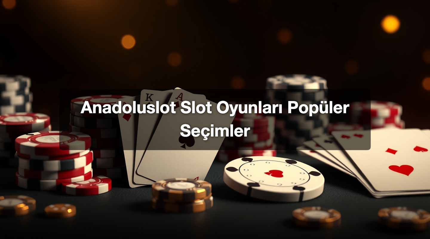 Anadoluslot Slot Oyunları Popüler Seçimler