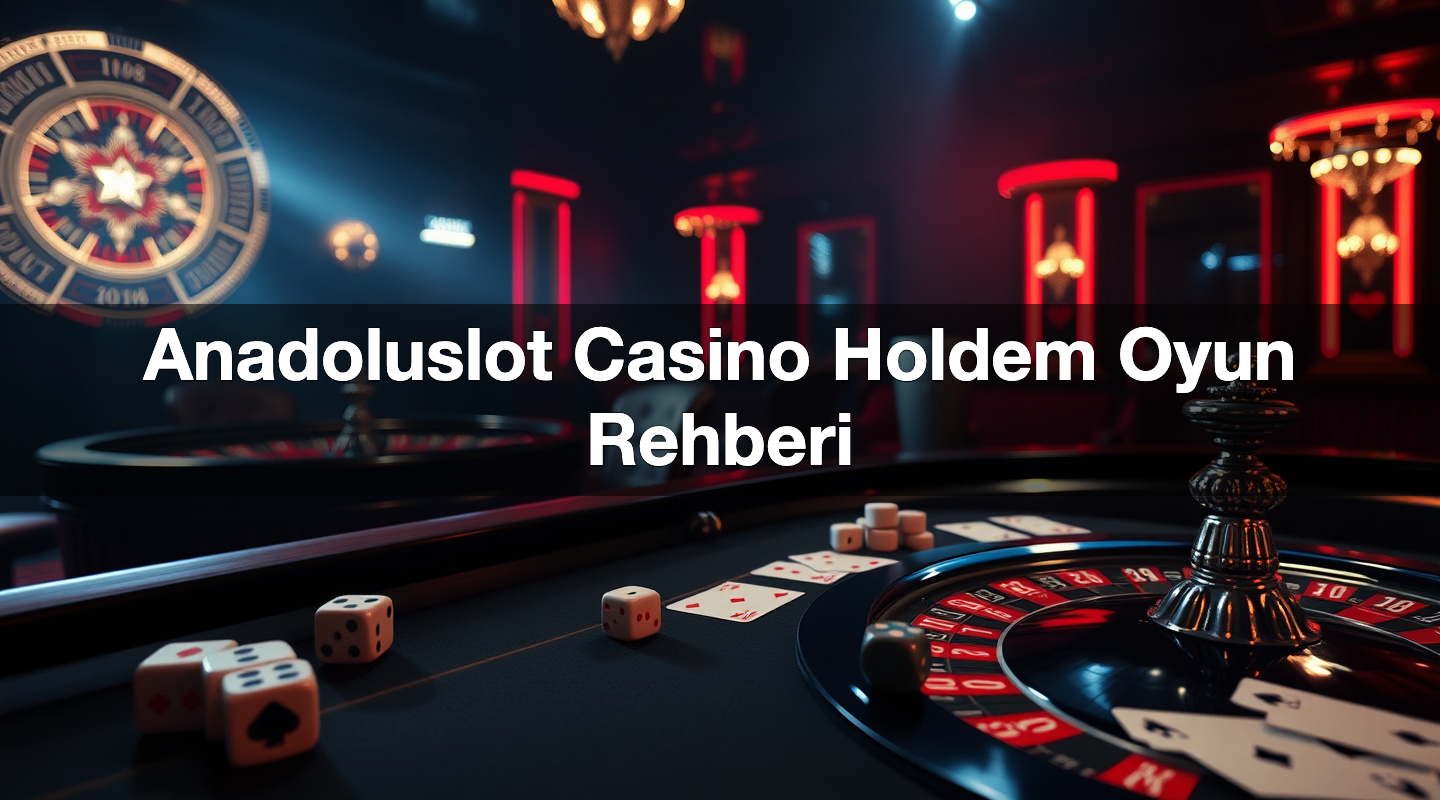 Anadoluslot Casino Holdem Oyun Rehberi